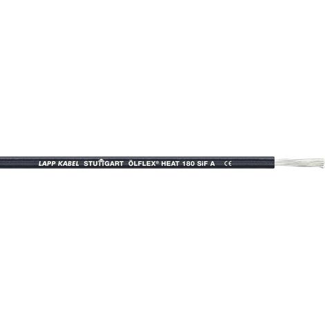 [NEUWERTIG] B-Ware Lapp Hochtemperaturader Leitung Kabel ölflex Heat 180 Si F A Schwarz 100 M