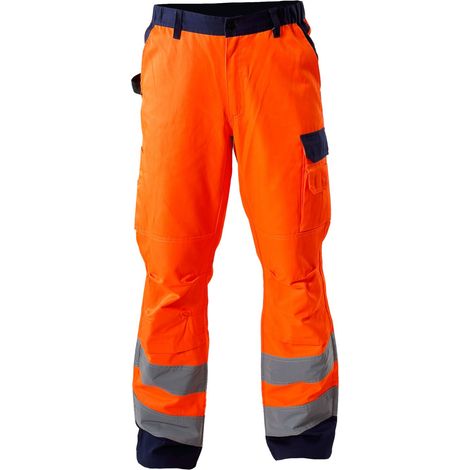 Pantalones de advertencia naranja 'premium', "L", CE, lahti (1/4)