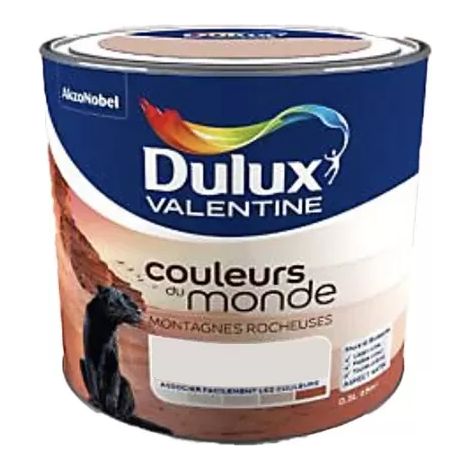 DULUX VALENTINE Couleurs du monde Montagnes Rocheuses Pastel 0,5 L (1/2)