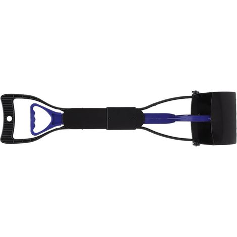 Ramasseur de crottes de chien pliable à longue poignée, cuillère Portable en plastique pour excréments d'animaux de compagnie pour chats en plein air (1/5)