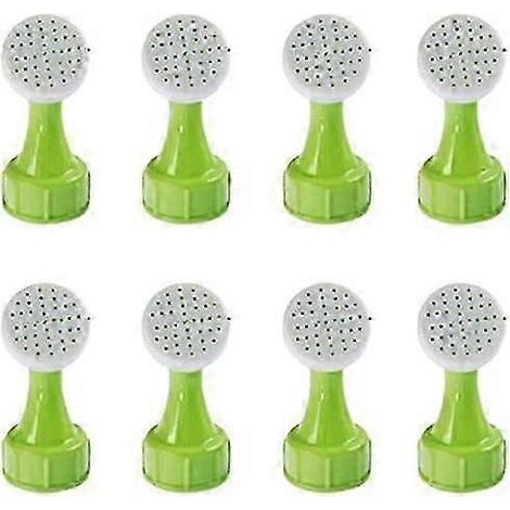 Lot de 8 bouchons arroseurs en plastique pour bouteilles et arrosoirs à bonsaï, pour plantes en pot et arrosage de jardin. (1/5)
