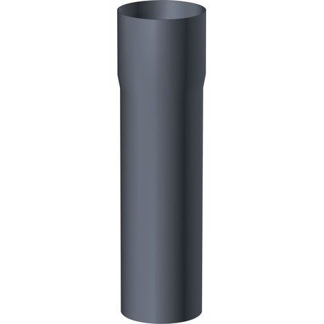 Sarei Fallrohr DN 60, 2 m, Alu-natur Fallrohr