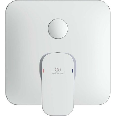 Ideal Standard Badearmatur UP Tonic II, Bausatz 2, Rosette 163x163mm, Chrom, A6340AA (1/9)