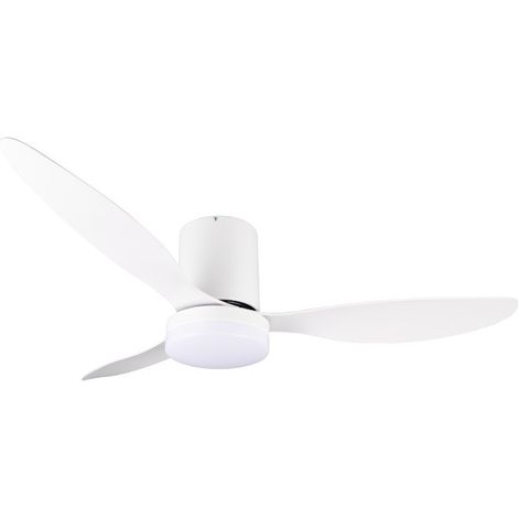 Plafonnier ventilateur dimmable cct blanc - trio - goteborg