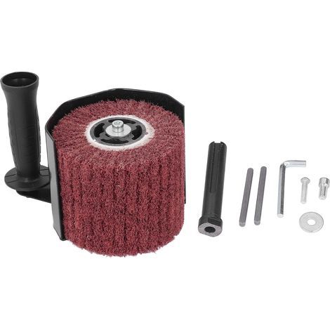 Polier- und Poliermaschinen-Set, Winkelschleiferaufsatz zum Schleifen von Holz und Metall M10 (1/5)