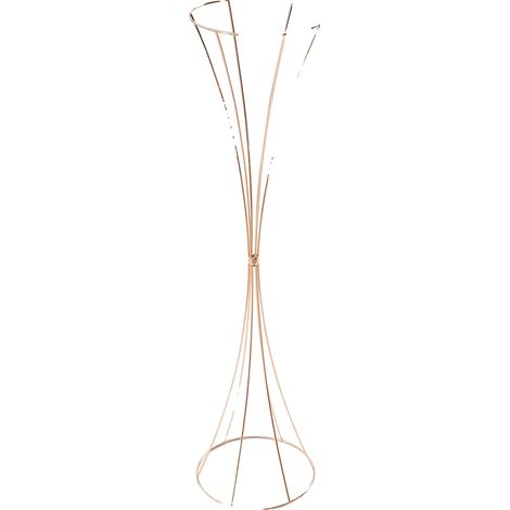 Vase, Design Métallique, Ensemble de 10, Or (1/2)