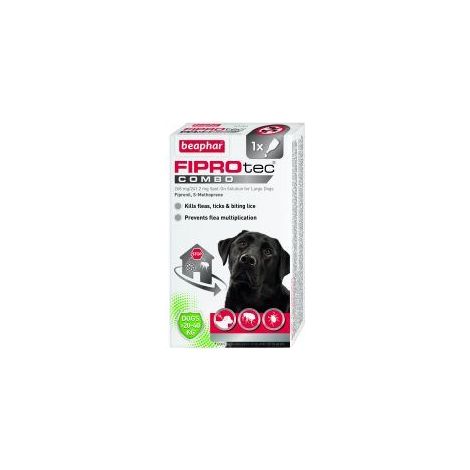 Beaphar FIPROtec COMBO Spot On for Large Dogs - 1tmnt - 496680