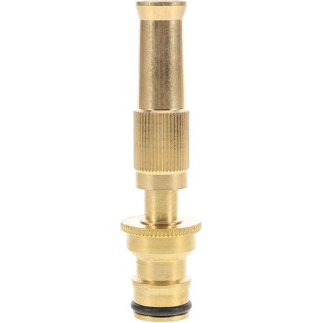 Embout De Tuyau En Haute Pression Pour Lavage Voiture Et Jardin, Buse Réglable Multifonction, Jet Puissant Et Précis, Usage Domestique Et Irrigation Extérieure (1/5)