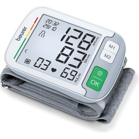 Handgelenk-Blutdruckmessgerät BC51 Grau Beurer (1/3)