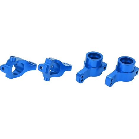 Porte-moyeu Block C avec cuvette d'essieu arrière pour voiture de course courte LOSI 22S SCT 1/10 à propulsion arrière, bleu (1/5)