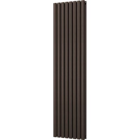 Omeara - Black Copper Vertical Radiator H1800mm x W464mm Double Panel (1/3)