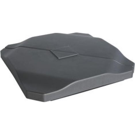 Juego de 4 triángulos de pesas grises Sabik, L 50 x W 50 x H 7,5 cm Centrale Brico