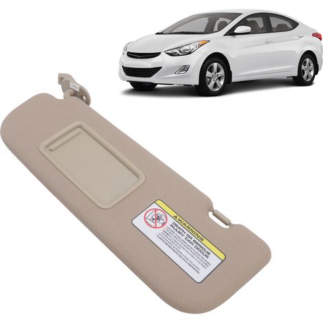Beige Sonnenblende 852103X000TX, passend für die linke Seite des Hyundai Elantra 2011-2015. (1/5)