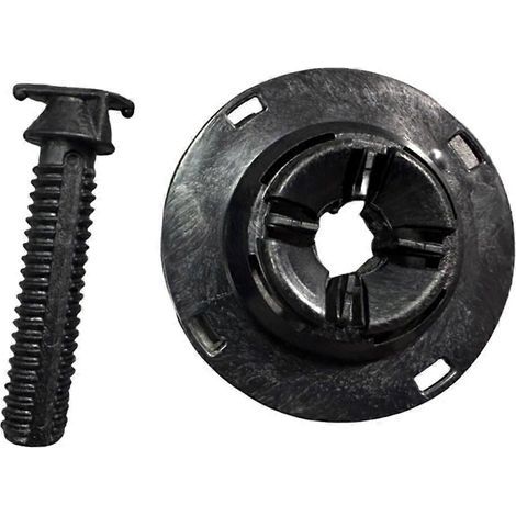 Boulon de fixation du support de roue de secours 7603R2 9816990180 pour 2008, noir (1/5)