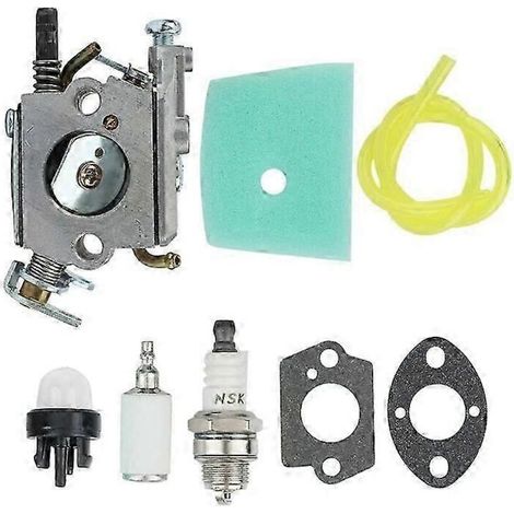 Filtre à air de carburateur unique pour débroussailleuses Husqvarna 123 223 322 323 325 326 327 Zama C1Q-EL24 Carburateur 503283401-AquaForge (1/2)