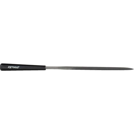 Lima triangular tipo aguja extra plana, 3mm (1/2)