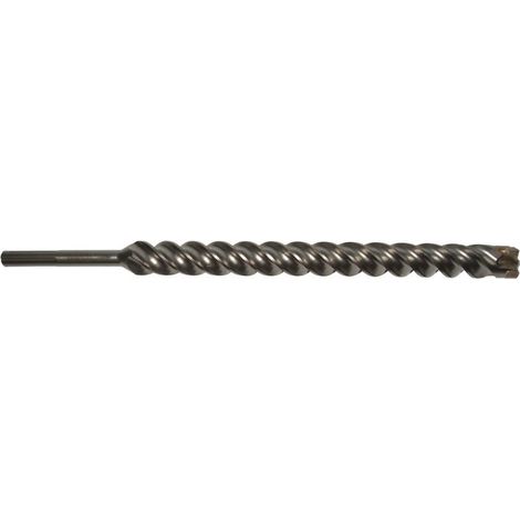 Makita Broca de Martillo Nemesis B-20323 SDS-Max 45 x 570 mm, herramienta profesional para perforaciones en concreto y materiales resistentes, diseño reforzado, reducción de vibraciones, color metálic