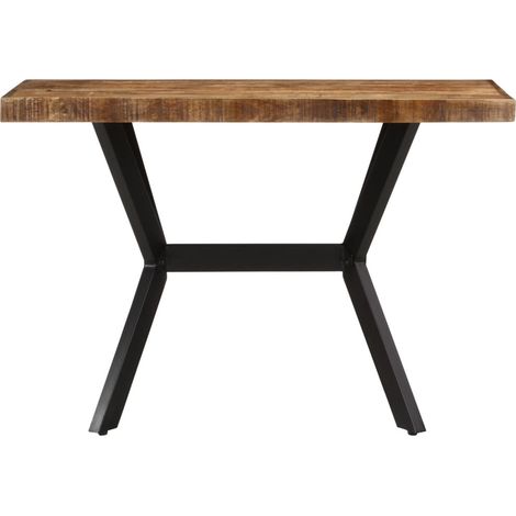 Maison Exclusive - Esstisch 110x55x75 cm Massivholz Mango (1/5)