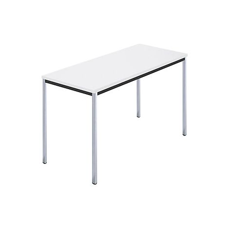 kaiserkraft  928410  Mesa rectangular  tubo cuadrado cromado  (1/3)