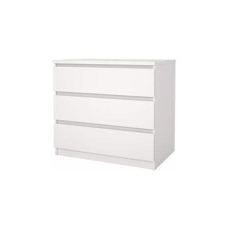 KIT CASSETTIERA NAIA 3 CASS 77X50X70CM BIANCO