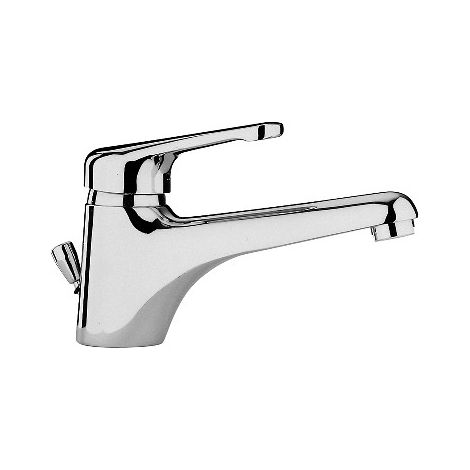 Miscelatore monoc. lavabo bocca prolungata linea nettuno cromo
