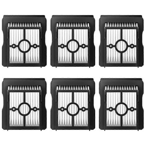 Lot de 6 filtres HEPA de rechange pour aspirateur eau et poussi��re S3 Island/F2 - Pi��ces de rechange pour un outil de nettoyage haute performance