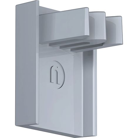Newly R10 embout de finition Gris aluminium