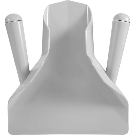 Cuchara de plástico para servir patatas fritas y chips de patata, cuchara de servir con doble asa. (1/4)