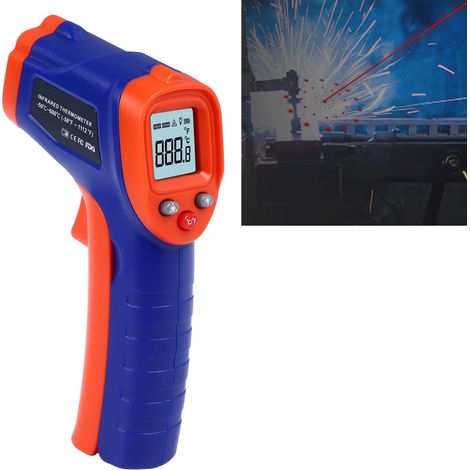 Infrarot-Thermometerpistole – eine tragbare Heizpistole zum Kochen, für Pizzaöfen, Grills und Motoren – 58°F bis 1022°F – nicht für den menschlichen Gebrauch geeignet. (1/5)
