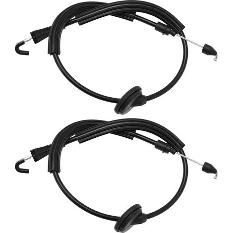 Set of 2 Door Handle Cables 3U0837085 3B0837085E Compatible with VW Passat B5 1996-2005 Bowden Cable Door Lock Latch Accessories (1/5)