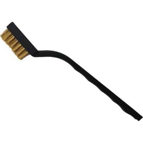 Lot de 6 petites brosses en laiton pour polir et nettoyer les métaux, résistantes à la rouille, 1 set (1/5)