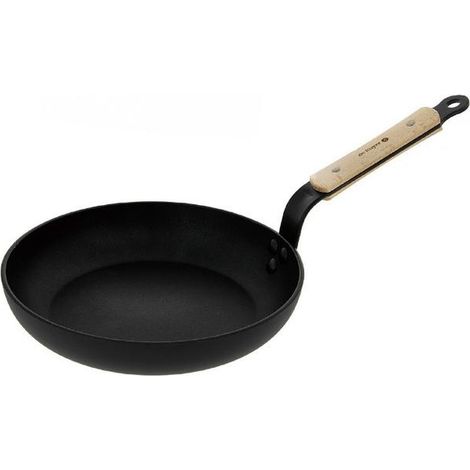 de-buyer Choc B Bois Sartén Aluminio 20 cm Negro