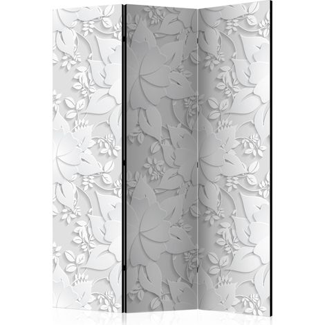 Paravento - Room divider – Flowers I - 135x172 (1/4)