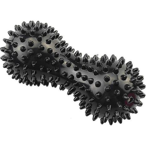 Balle de massage de yoga, balle de massage à picots en forme de noix pour les fascias, pour les exercices en extérieur et en intérieur (1/5)