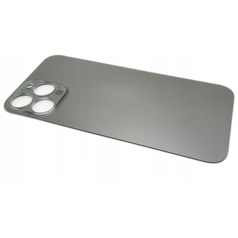 COVER POSTERIORE PER Apple iPhone 13 PRO MAX A2484 A264 con foro grande, colore grafite