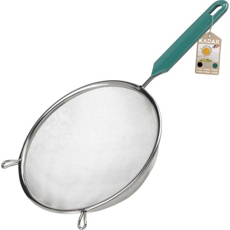 Küchenmehl-Sieb, Edelstahl, 10 cm Durchmesser, Geeignet zum Sieben von Mehl und Zucker, Vielseitig einsetzbar zum Abseihen, FCM-zertifiziert (1/5)