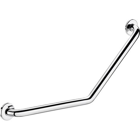 Delabie Winkelgriff 135Gr. D32 400x400mm,2Bef.P.,Edst. hgl.pol.