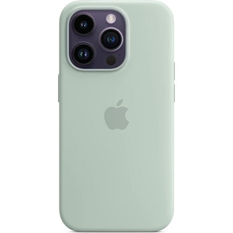 Apple – Custodia in silicone “Cactus blu” per iPhone 14 Pro (1/5)