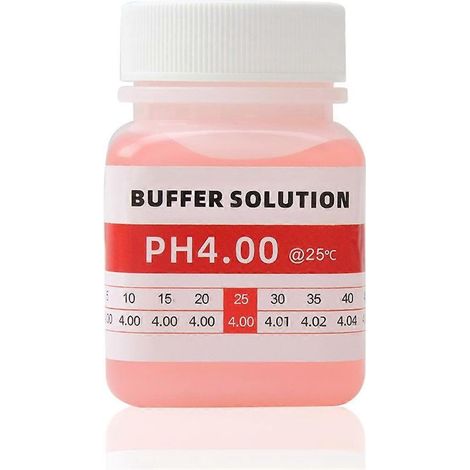 Solution D Etalonnage pH - Tampon pH 4 0 - Pour Testeurs pH Et ORP - 100 ml (1/5)
