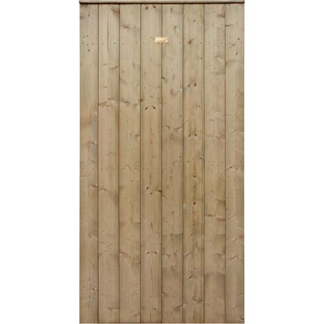 Rowlinson Tongue & Groove Square Top Wooden Gate (1/6)