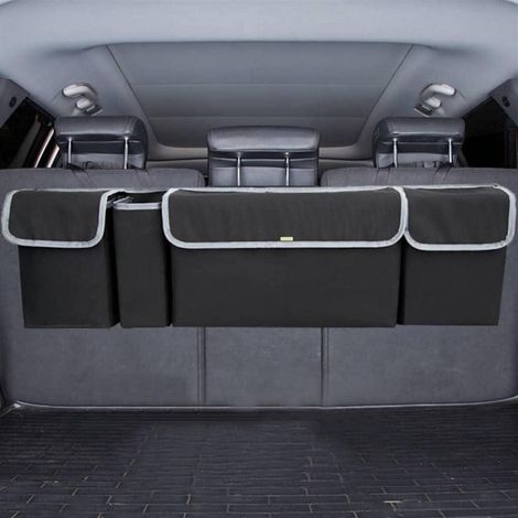 Kofferraum Organizer hängend, 4 Taschen, wasserdicht, schwarz (1/5)