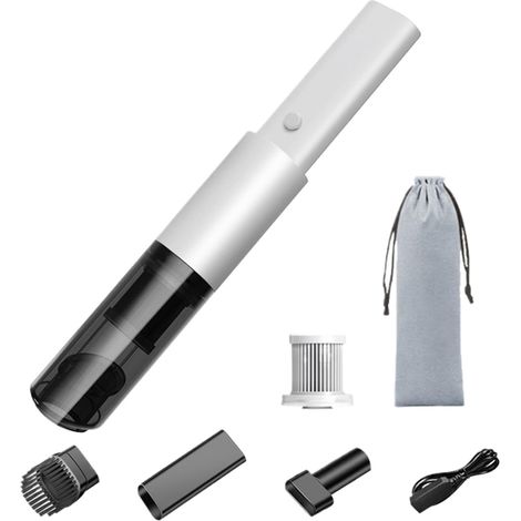 Aspirateur sans fil, aspirateur à main compact, aspirateur portable, aspirateur puissant, charge rapide (1/4)