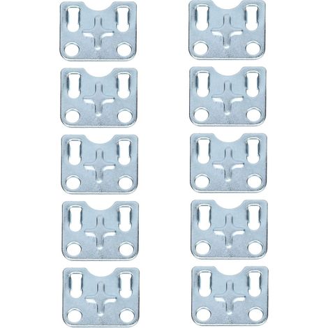 Lot de 10 plaques de guidage de tige de poussée en fer, accessoires pour générateur à essence et moteur diesel 168F (1/5)
