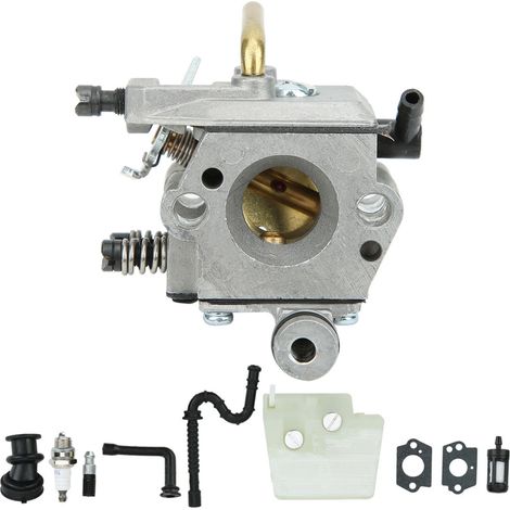 Kit de filtre à carburateur et tube d'admission compatible avec les tronçonneuses 024, 026 et MS260 (pièce détachée). (1/5)