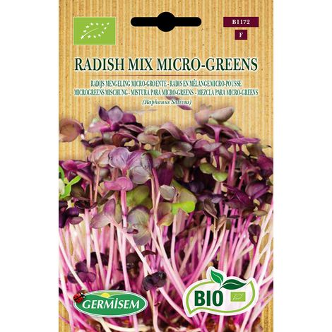 Germisem Bio Graines Radis en mélange micro-pousse (1/2)