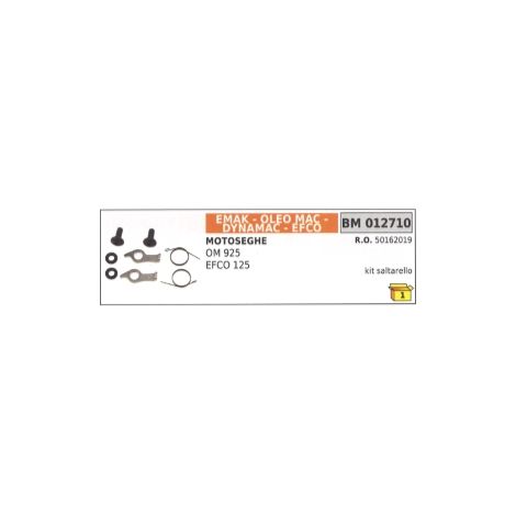 Kit saltarello avviamento compatibile EMAK motosega OM 925 EFCO 125  50162019