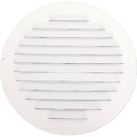 Couvercle de ventilation rond résistant à la pluie, bonne Ventilation, échappement d'air en métal pour conduit de plafond mural, fer de 150mm (1/5)