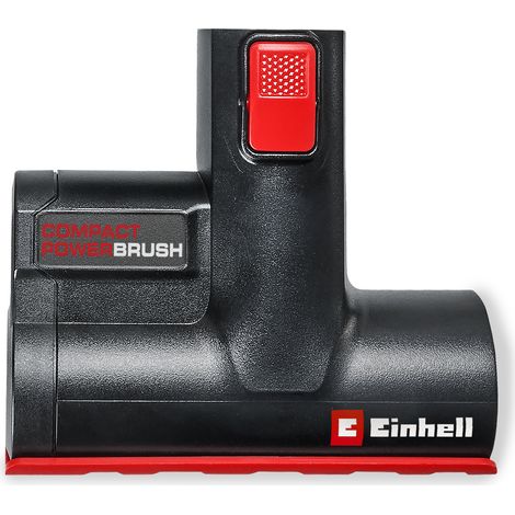Original Einhell Kompakte Power-Düse (Stielstaubsauger-Zubehör, motorisierte Düse mit rotierender Bürste, 15 cm Breite, Click-In-Montage, universell auch für Polster) (1/2)