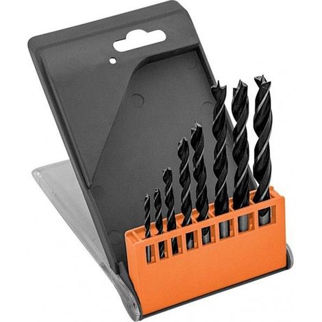 Forets bois en coffret - 3 à 10 mm