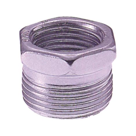 RIDUZIONE M/F IN ACCIAIO ZINCATO Figura 241  mis. 3/8x1/4 10.00 pz